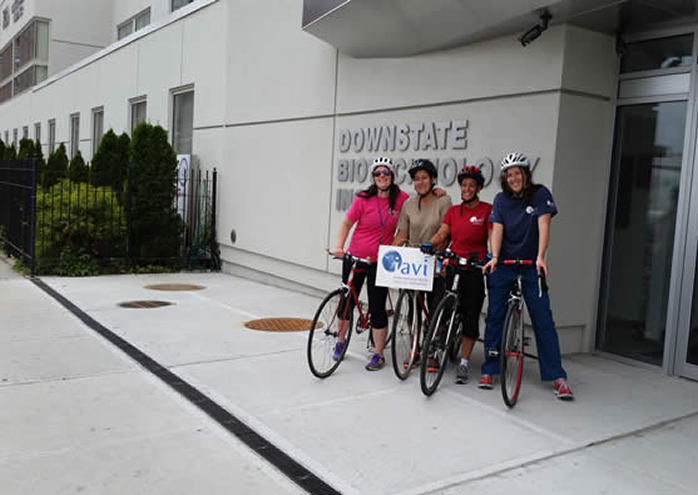 IAVI Comes third in Cycle to